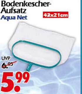 Bodenkescher-Aufsatz Aqua Net 43x21cm