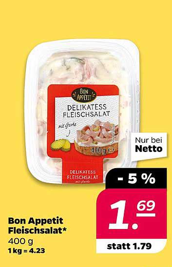 Bon Appetit Fleischsalat 400 g