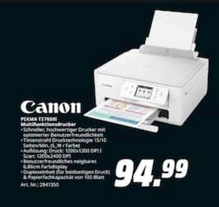 Canon PIXMA TR7530 Multifunktionsdrucker