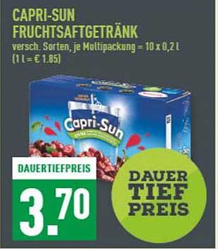 CAPRI-SUN Fruchtsaftgetränk - 10 x 0,2l
