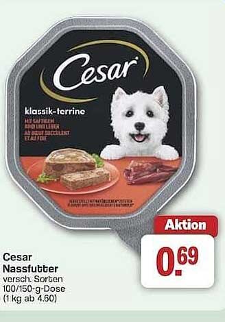 Cesar Nassfutter - verschiedene Sorten