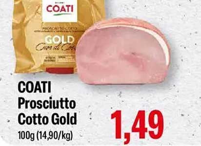 COATI Prosciutto Cotto Gold