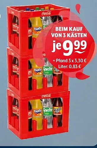 Coca-Cola Kastenangebot – JETZT ZUGREIFEN!