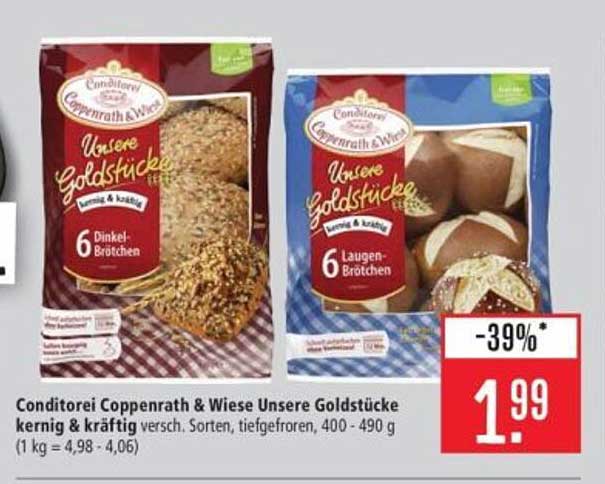 Conditorei Coppenrath & Wiese Unsere Goldstücke - kernig & kräftig