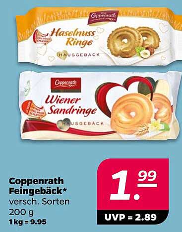 Coppenrath Feingebäck - verschiedene Sorten 200 g