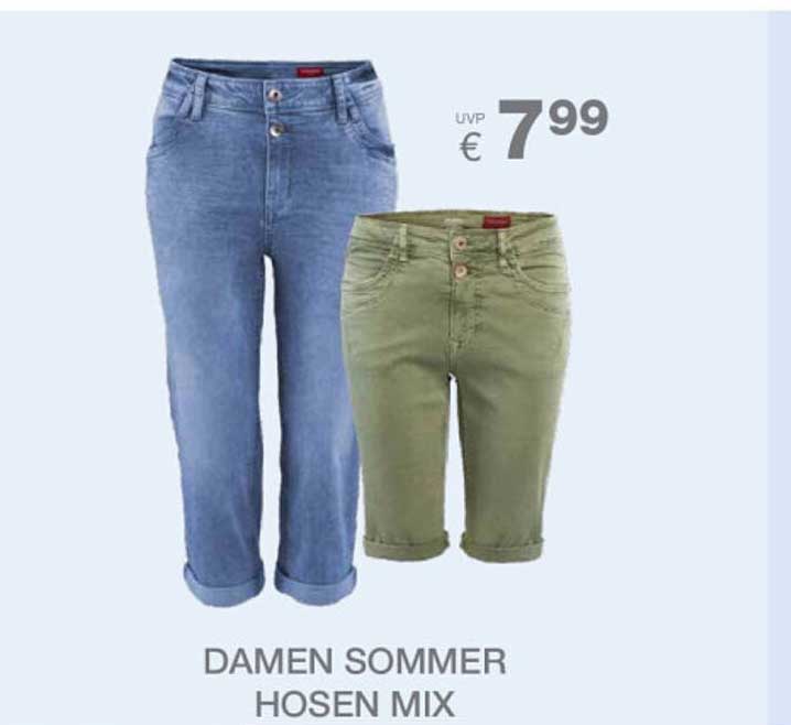 DAMEN SOMMER HOSEN MIX