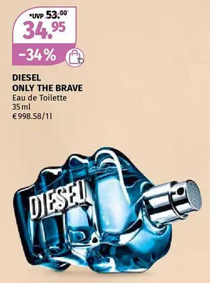 DIESEL ONLY THE BRAVE Eau de Toilette 35 ml - Jetzt zum Sonderpreis!
