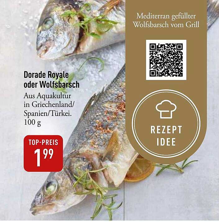 Dorada Royale oder Wolfsbarsch