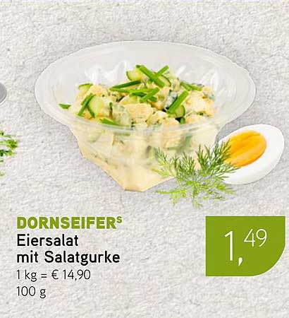 Dornseifers Eiersalat mit Salatgurke