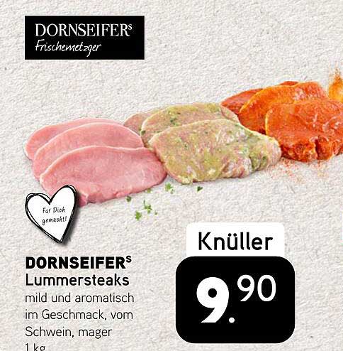 DORNSEIFERS® Lummersteaks - Mild und Aromatisch vom Schwein