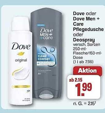 Dove oder Dove Men + Care Pflegeprodukte – Aktionspreis