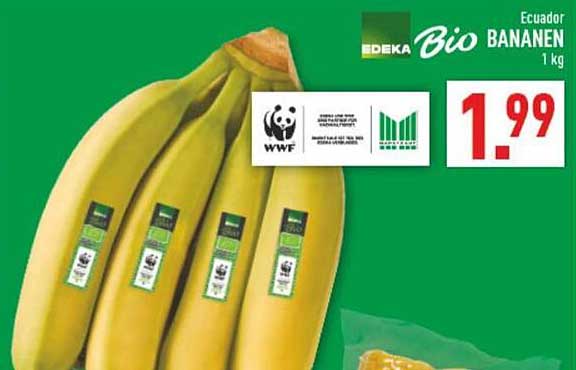 EDEKA Bio Bananen 1 kg