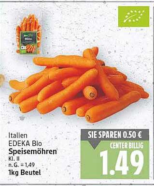EDEKA Bio Speisemöhren 1kg Beutel