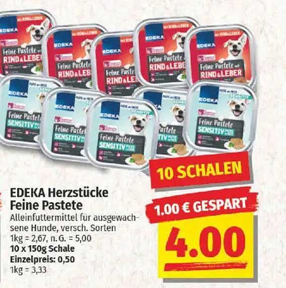 EDEKA Herzstücke Feine Paste
