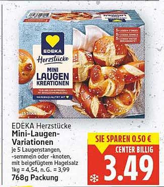 EDEKA Herzstücke Mini-Laugen-Kreationen 768g