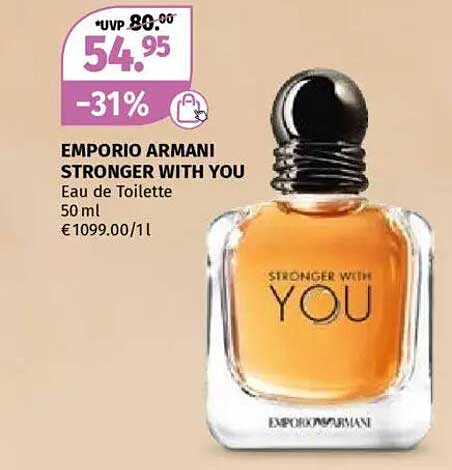 EMPORIO ARMANI STRONGER WITH YOU Eau de Toilette 50 ml