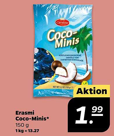 Erasmi Coco-Minis 150 g