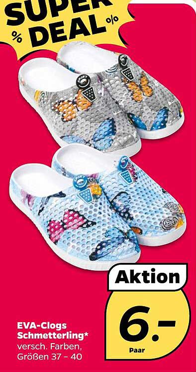 EVA-CLogs Schmetterling – Aktion