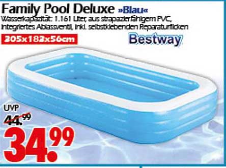 Family Pool Deluxe »Blau«