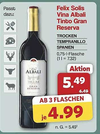 Felix Solis Vina Albali Tinto Gran Reserva