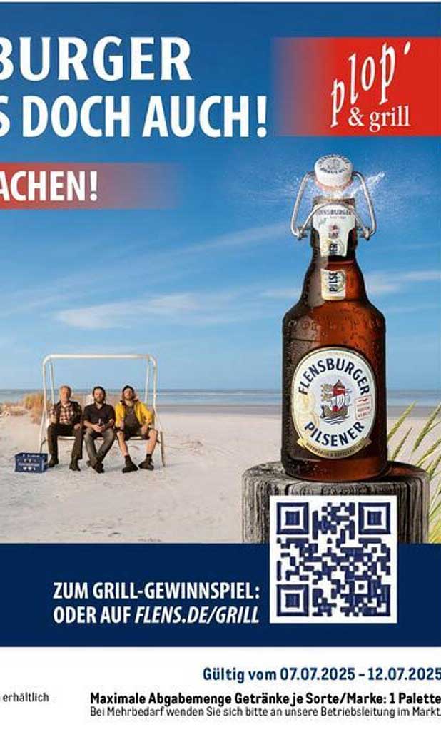 Flensburger Pilsener - der perfekte Genuss für deinen Grillabend!