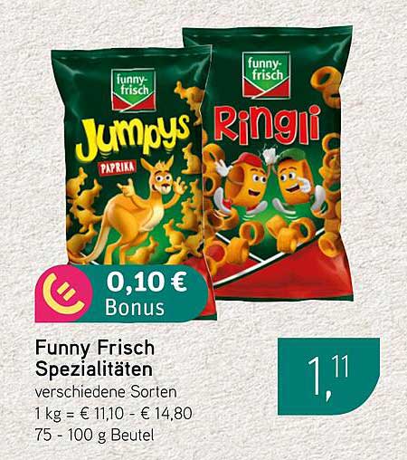 Funny Frisch Spezialitäten - Jumpy's und Ringli
