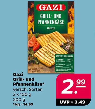 Gazi Grill- und Pfannenkäse - Kräuter