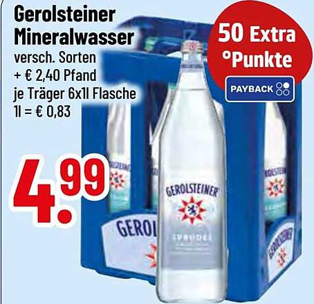 Gerolsteiner Mineralwasser – Erfrischung pur
