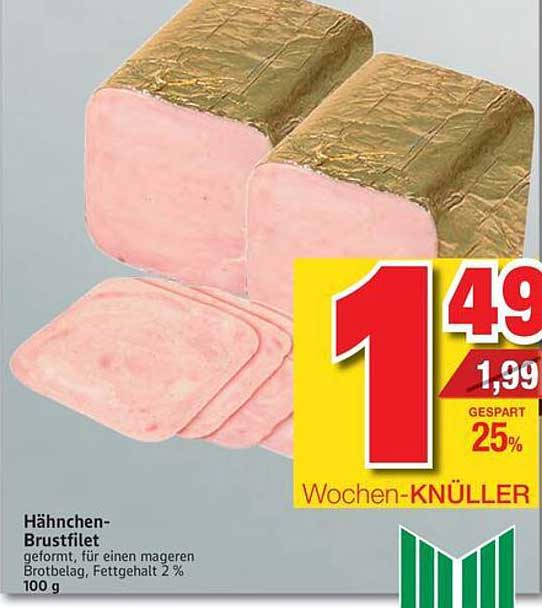 Hähnchen-Brustfilet 100 g - Wochenkracher!