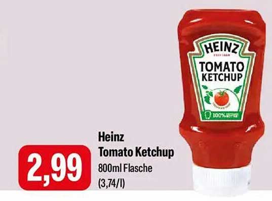 Heinz Tomato Ketchup 800ml Flasche