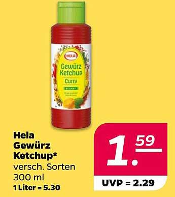 Hela Gewürz Ketchup, verschiedene Sorten 300 ml