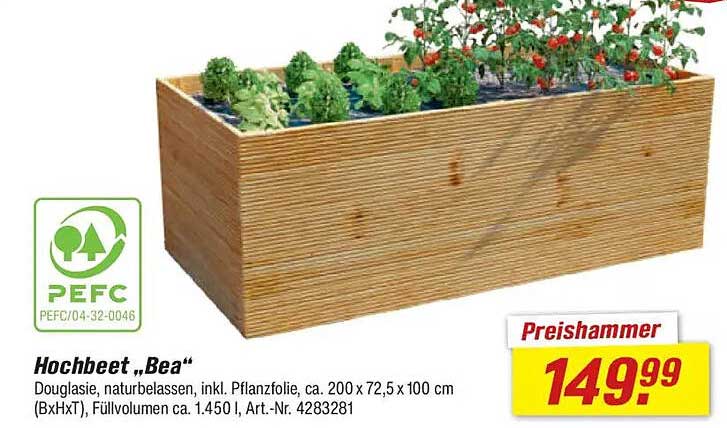 Hochbeet „Bea“