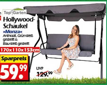 Hollywood-Schaukel „Monza“