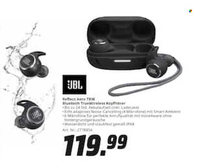 JBL Reflect Aero TWS Bluetooth True Wireless Kopfhörer