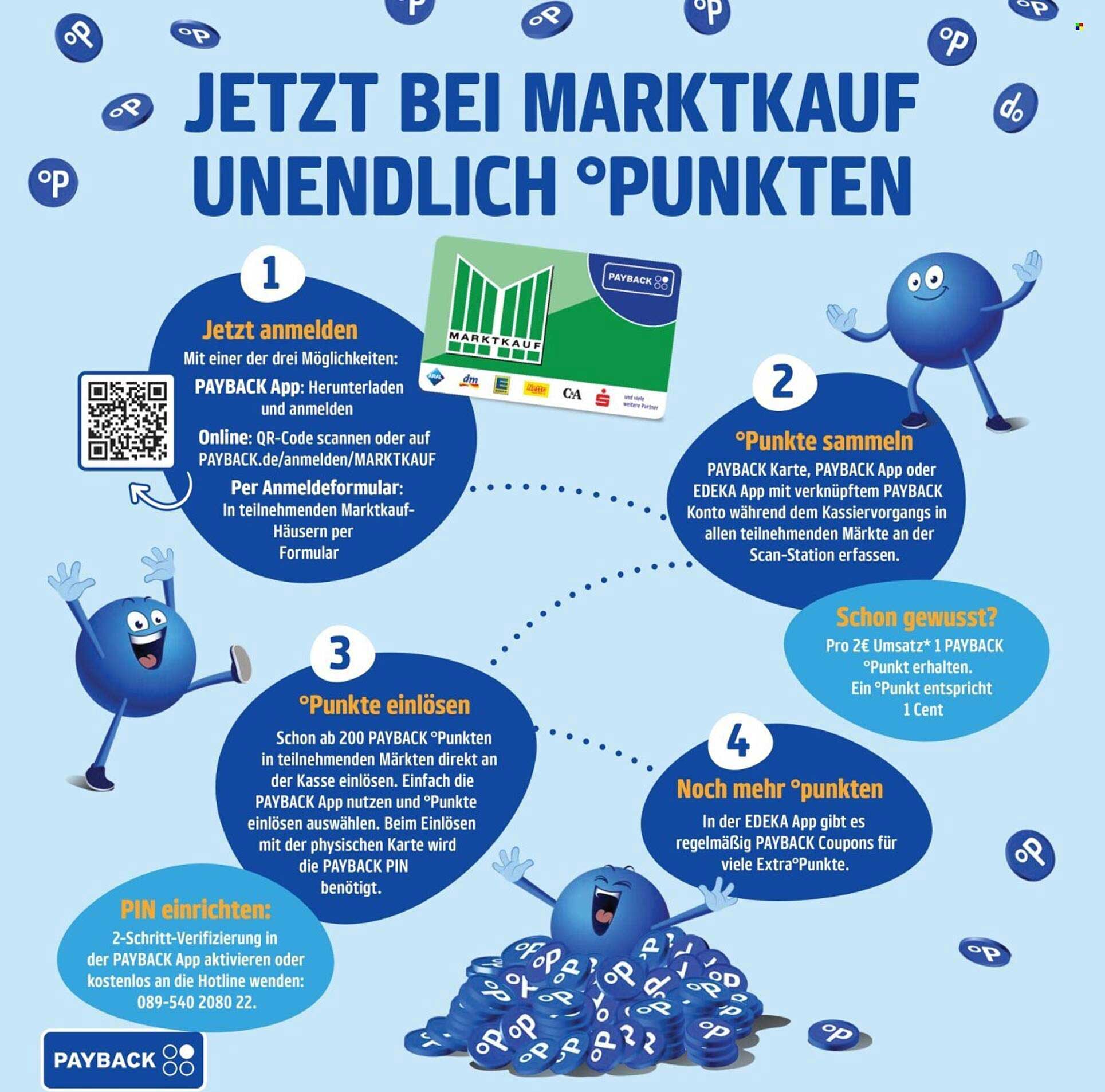 Jetzt bei Marktkauf unendlich °Punkte sammeln!