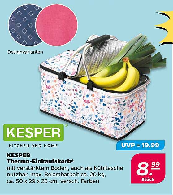 Kesper Thermo-Einkaufskorb