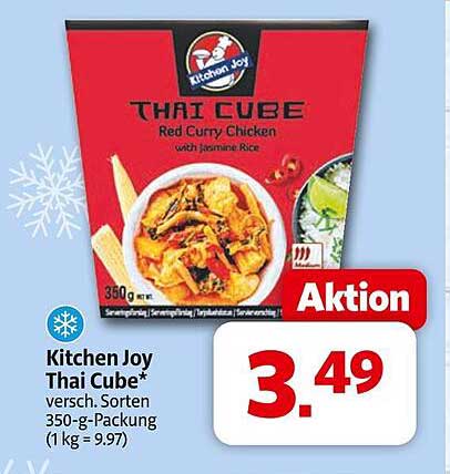 Kitchen Joy Thai Cube - Red Curry Chicken 350 g