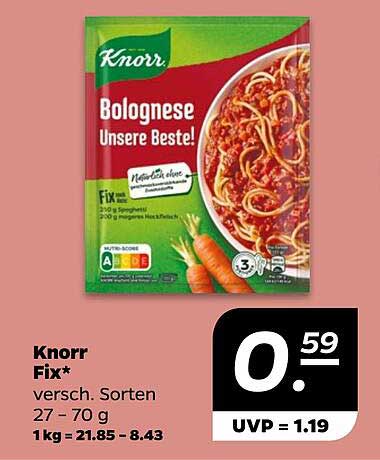 Knorr Fix Bolognese - Unsere Beste!