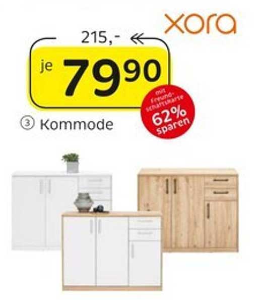 Kommode von Xora – jetzt nur 79,90 €
