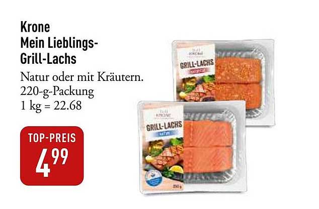 Krone Mein Lieblings-Grill-Lachs