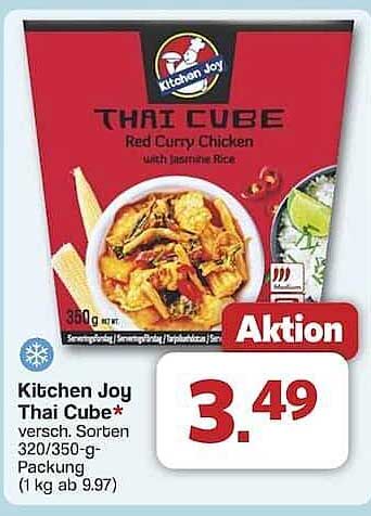 Küchen Joy Thai Cube - Red Curry Chicken