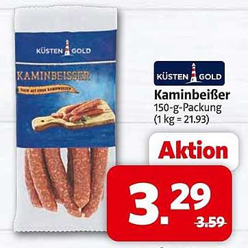 Küsten Gold Kaminbeißer 150-g-Packung