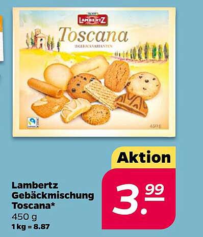 Lambertz Gebäckmischung Toscana 450 g