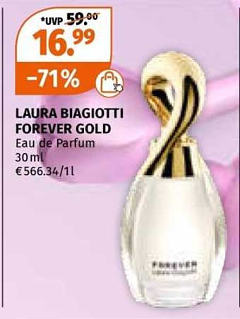 LAURA BIAGIOTTI FOREVER GOLD Eau de Parfum 30 ml