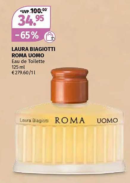 LAURA BIAGIOTTI ROMA UOMO Eau de Toilette 125 ml