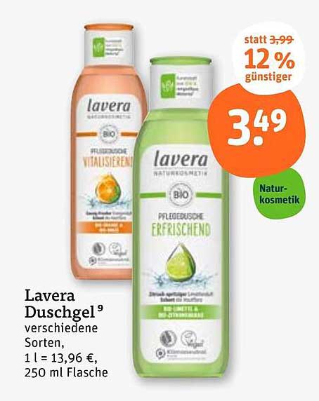 Lavera Duschgel – Erfrischend und Vitalisierend