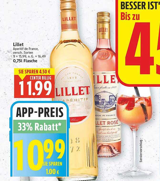 Lillet Aperitif de France 0,75l