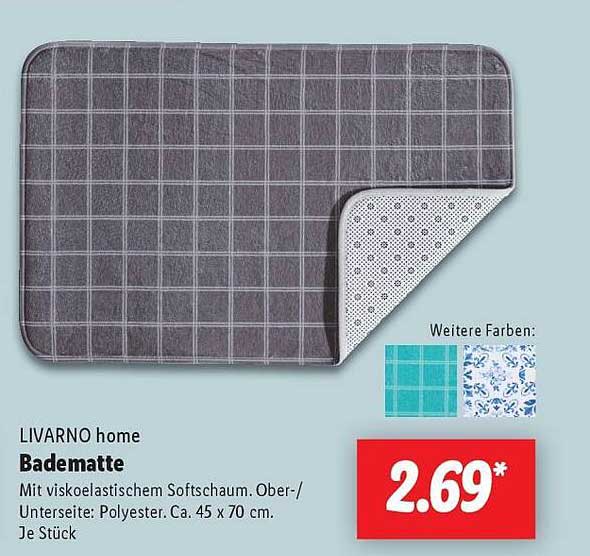 LIVARNO home Badematte