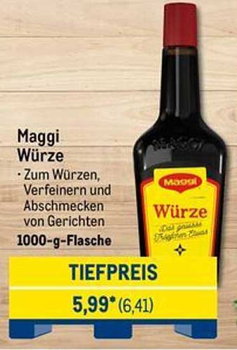 Maggi Würze 1000-g-Flasche