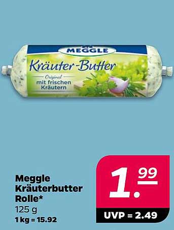 Meggle Kräuterbutter Rolle